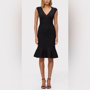 Herve Leger THE SOPHIE DRESS Black NWT